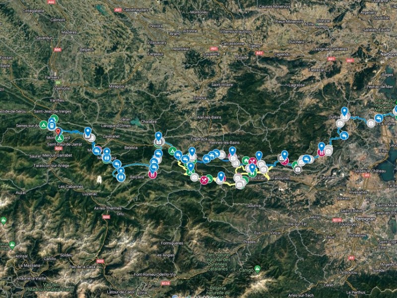 Préparation sentier Cathare